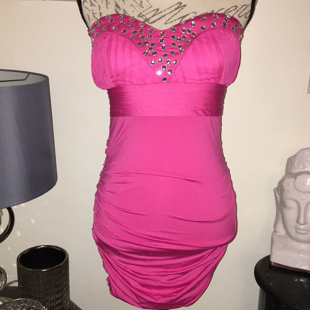 Hot Pink dress